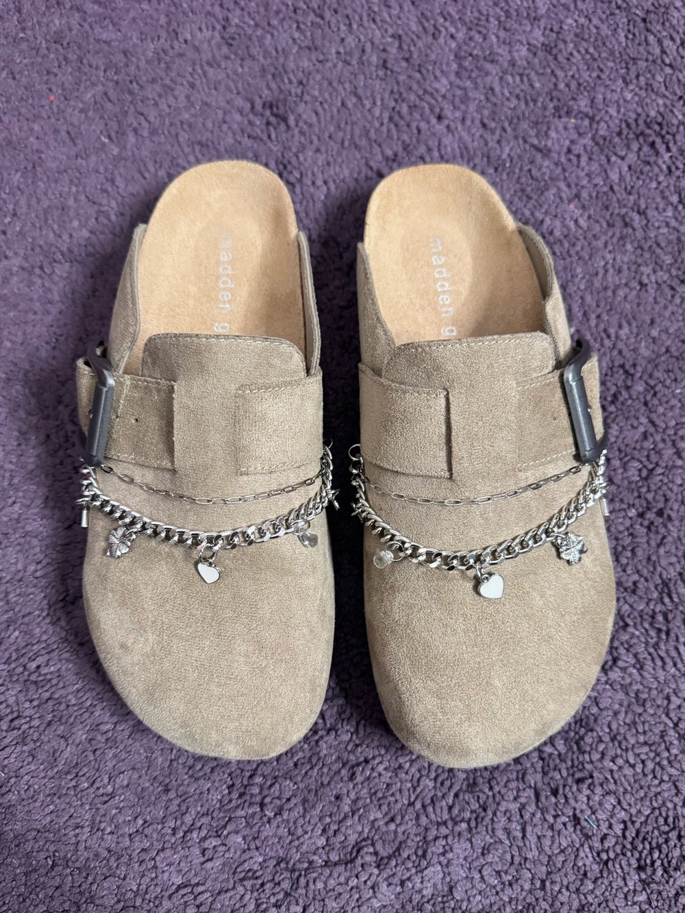 Madden Girl Women’s Prim- CB Clog Color:Taupe